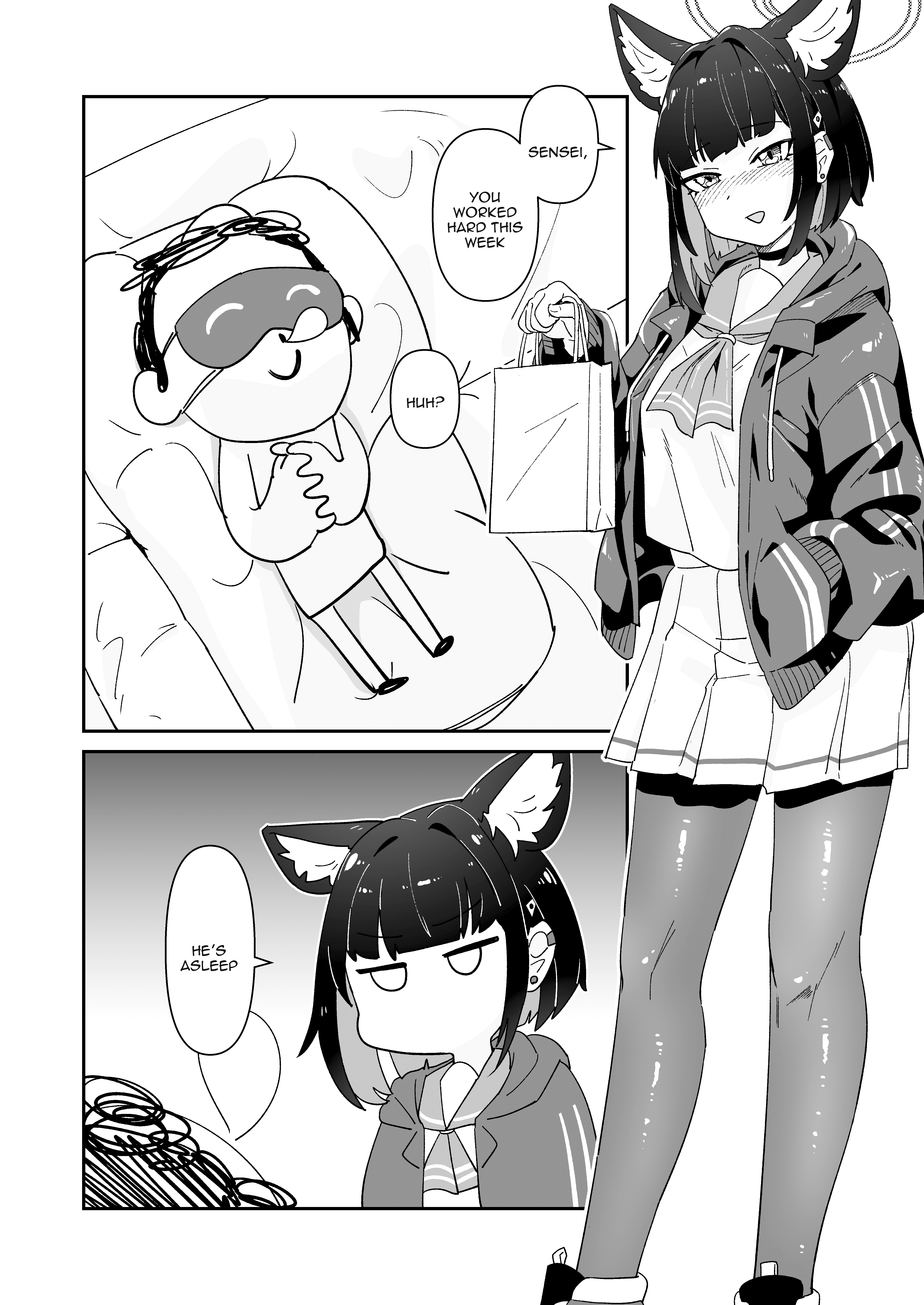 Hentai Manga Comic-Friday Cat-Read-2